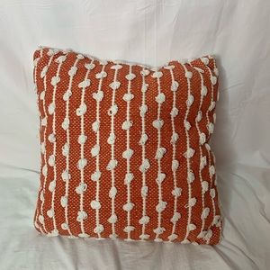 accent pillow textured cotton cords 18”x18”